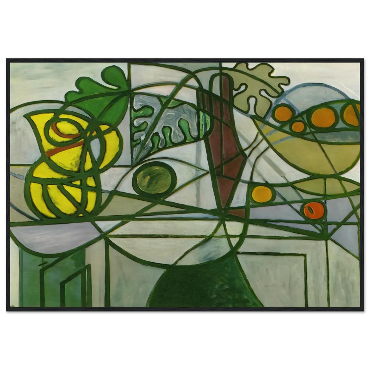 Still life Framed Poster | Pablo Picasso Framed Prints Wall Art | Pablo Picasso Shop