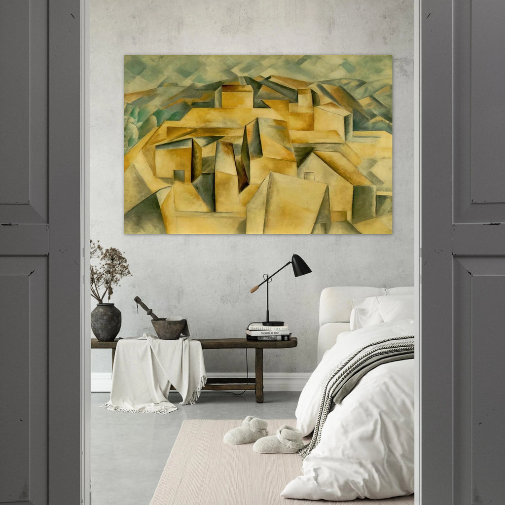 Houses on the hill Poster | Pablo Picasso Poster | Pablo Picasso Shop
