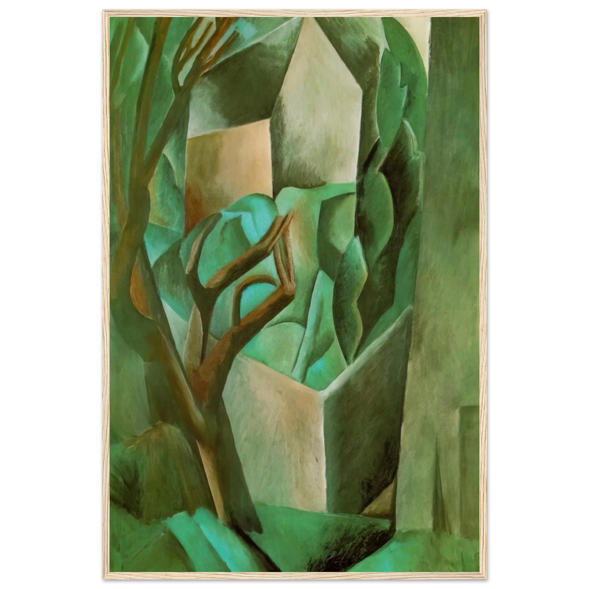 House in the garden Framed Poster | Pablo Picasso Framed Prints Wall Art | Pablo Picasso Shop