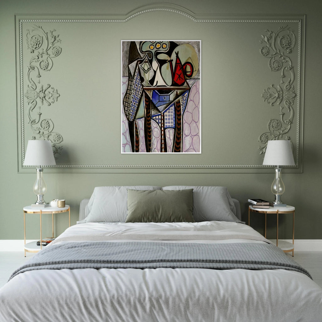 Still life on a table - 1947 Framed Poster | Pablo Picasso Framed Prints Wall Art | Pablo Picasso Shop