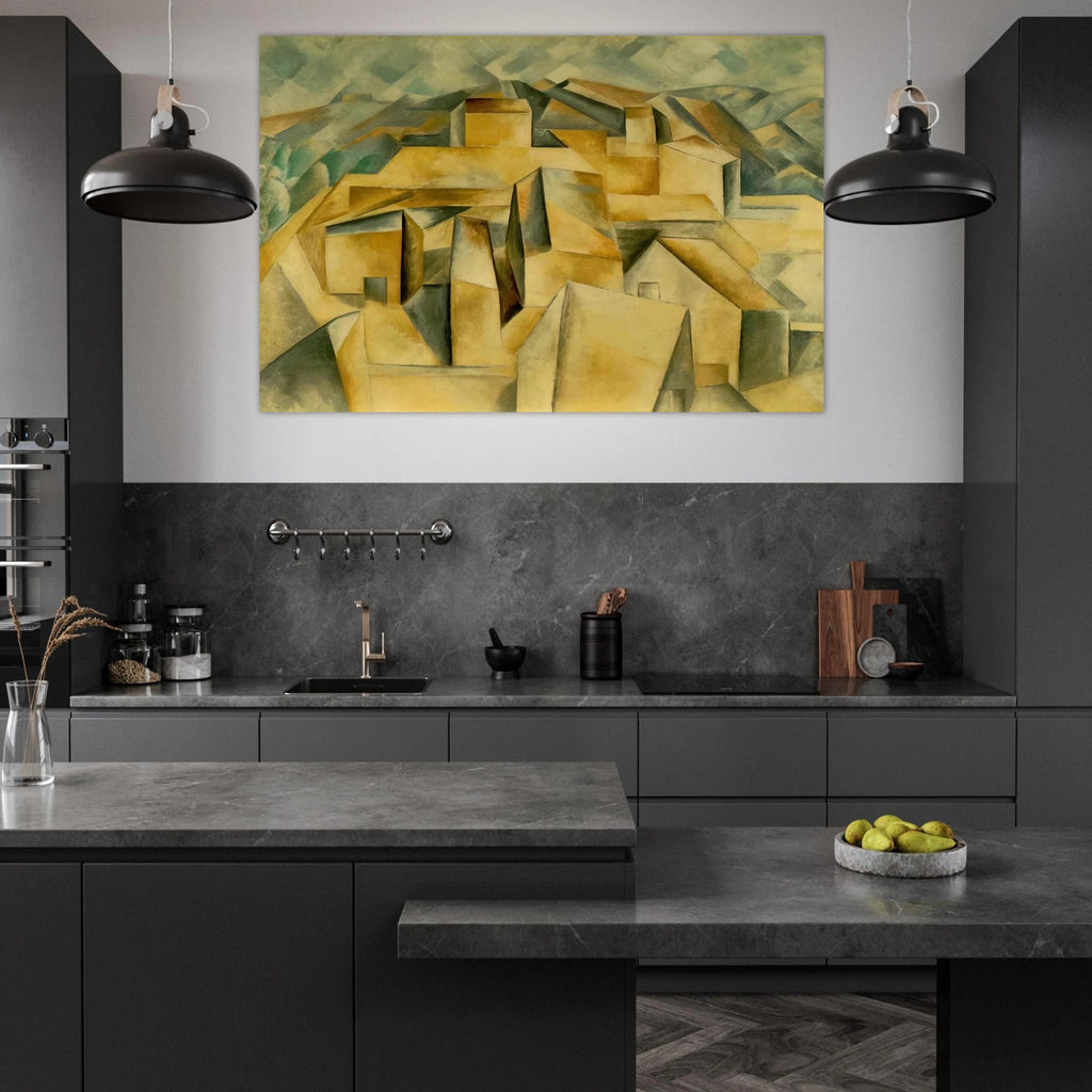 Houses on the hill Poster | Pablo Picasso Poster | Pablo Picasso Shop
