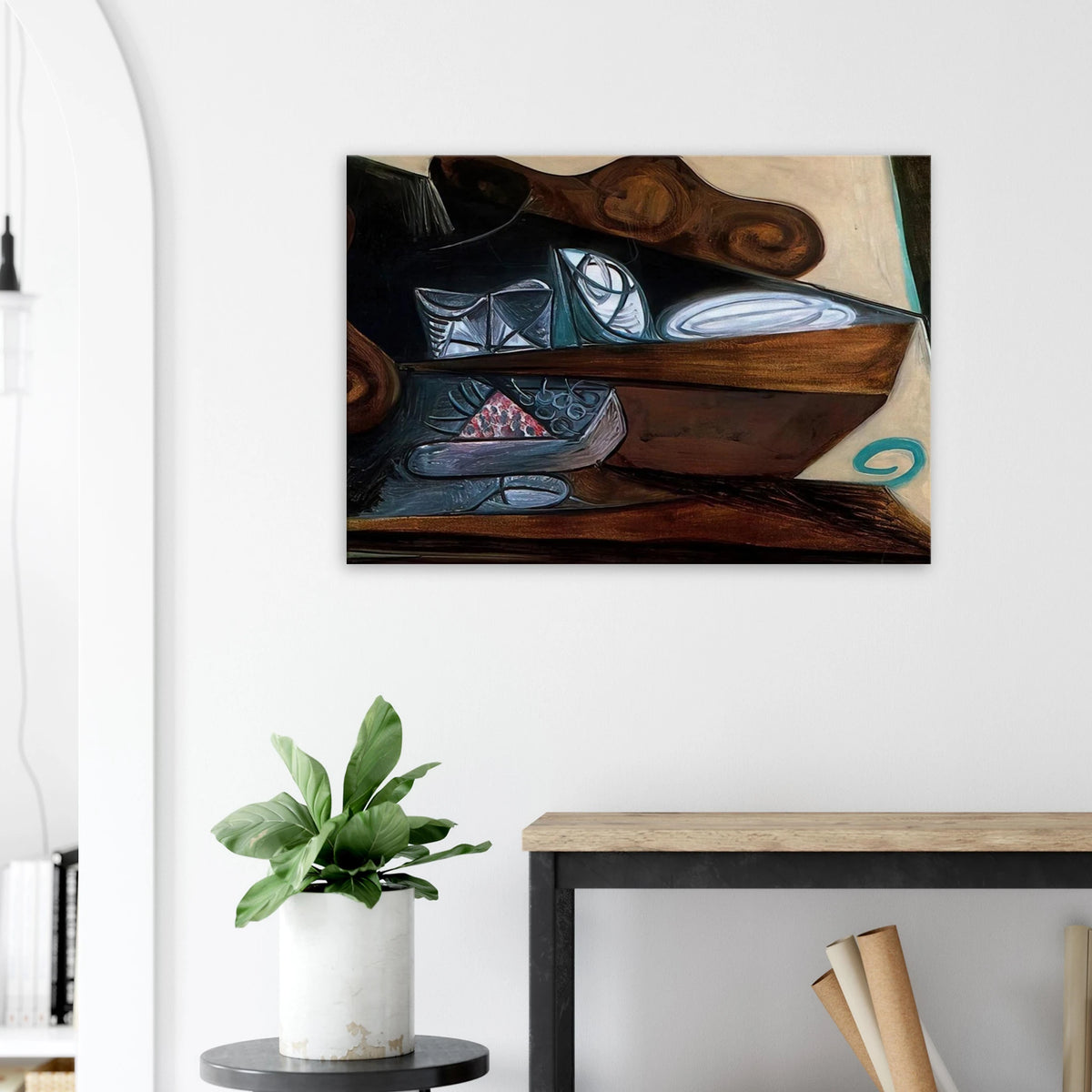 The buffet of  Catalan  Canvas | Pablo Picasso Canvas | Pablo Picasso Shop