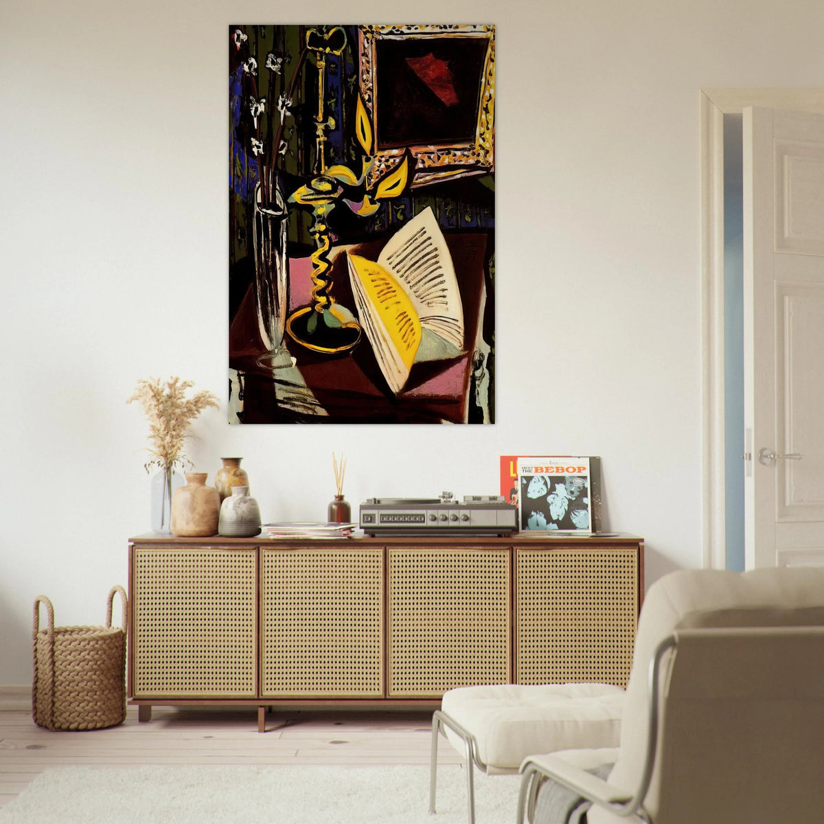 Still life with candlestick - 1937 Poster | Pablo Picasso Poster | Pablo Picasso Shop