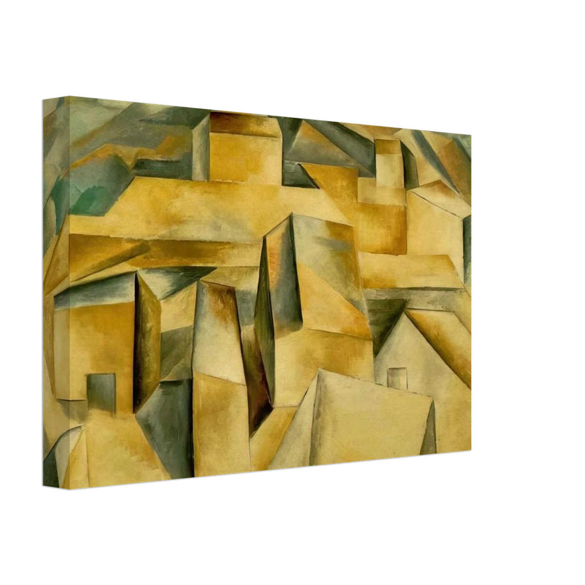 Houses on the hill Canvas | Pablo Picasso Canvas | Pablo Picasso Shop