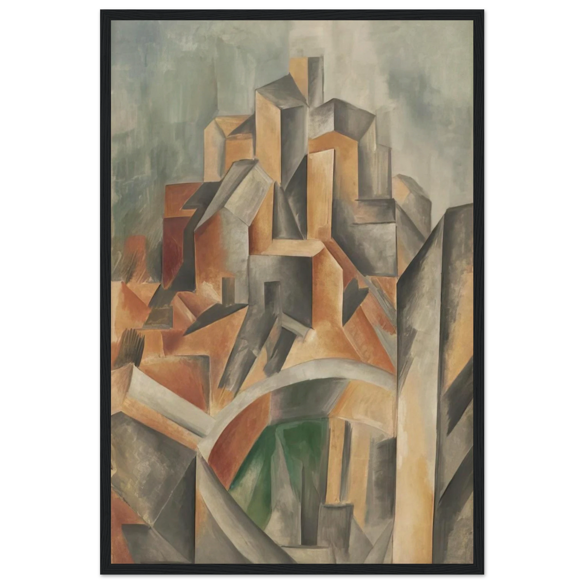 The Reservoir, Horta de Ebro Framed Poster | Pablo Picasso Framed Prints Wall Art | Pablo Picasso Shop