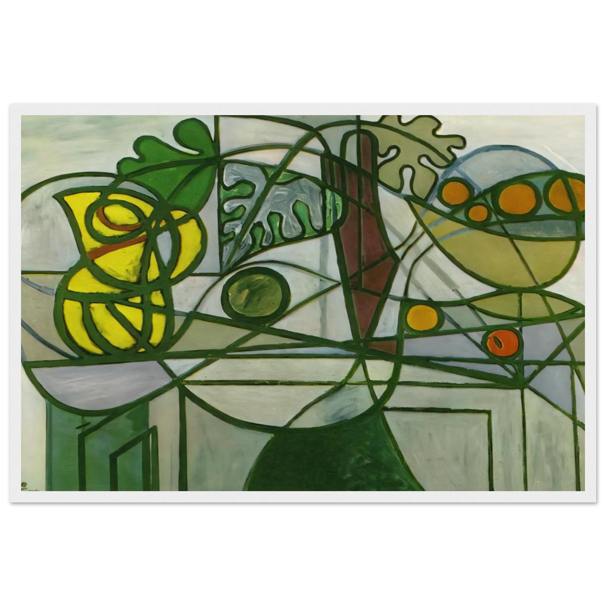 Still life Framed Poster | Pablo Picasso Framed Prints Wall Art | Pablo Picasso Shop