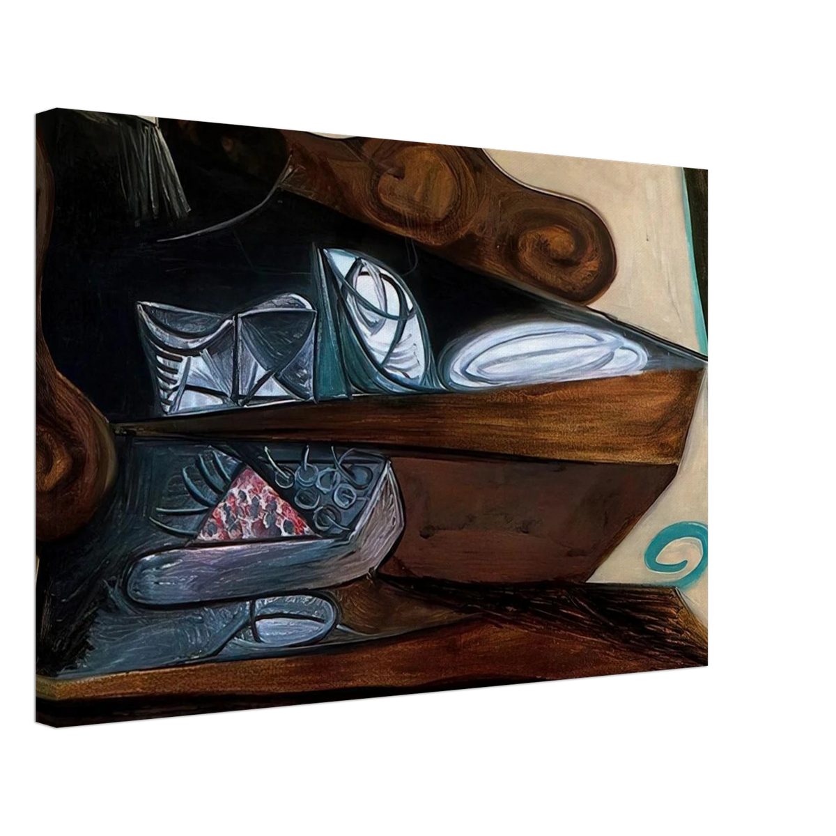 The buffet of  Catalan  Canvas | Pablo Picasso Canvas | Pablo Picasso Shop
