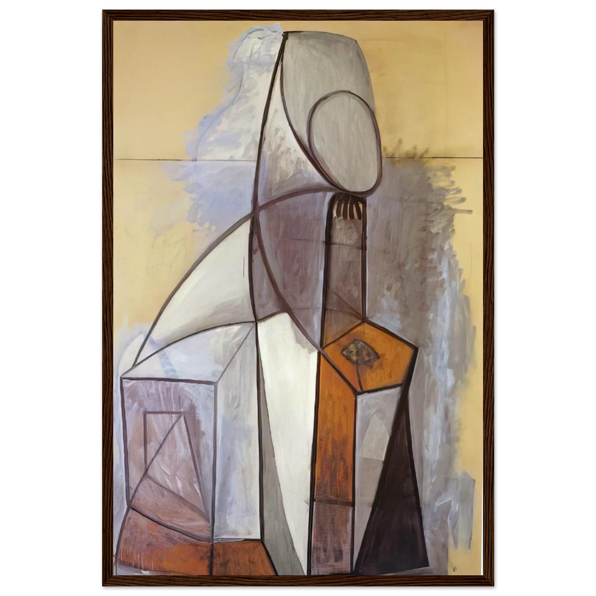 Composition - 1946 Framed Poster | Pablo Picasso Framed Prints Wall Art | Pablo Picasso Shop