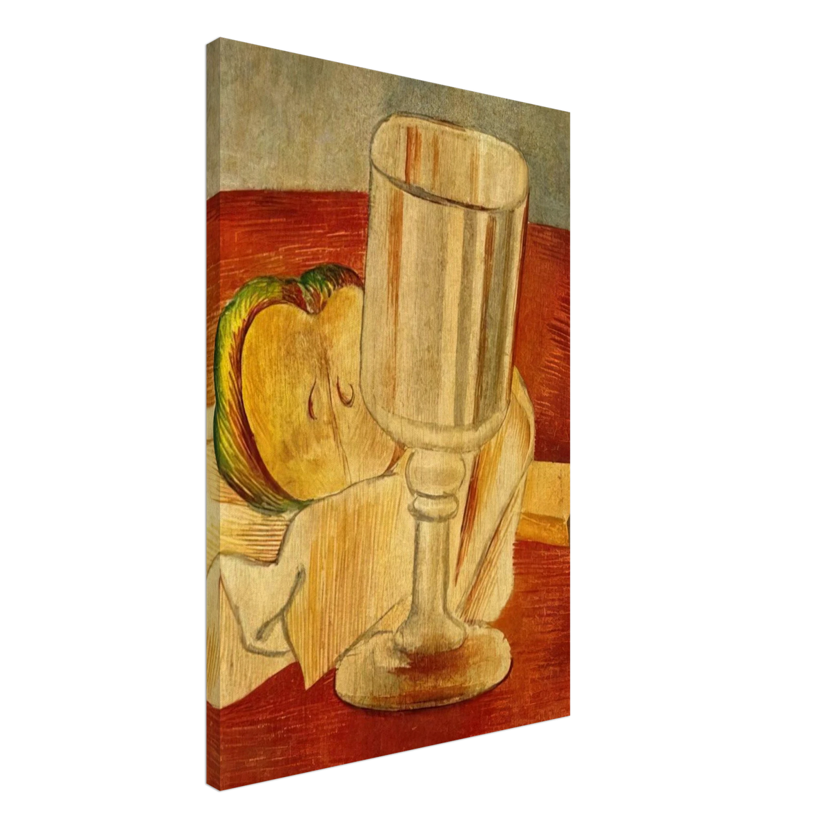 Still life with Gobleet - 1914 Canvas | Pablo Picasso Canvas | Pablo Picasso Shop