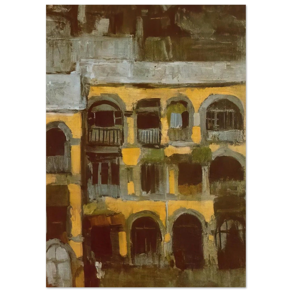 A blue house Poster | Pablo Picasso Poster | Pablo Picasso Shop
