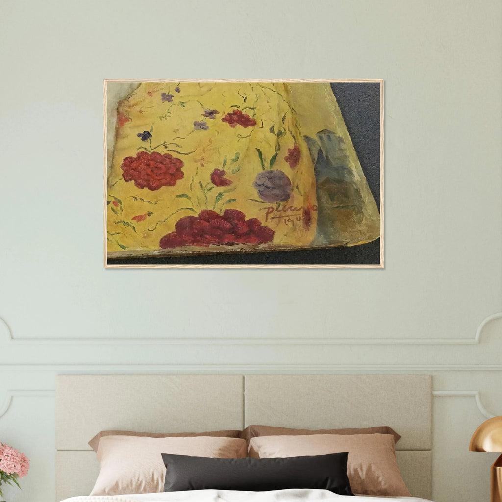 La Maja con Bandolina - 1907  Rome, Italy Framed Poster | Pablo Picasso Framed Prints Wall Art | Pablo Picasso Shop