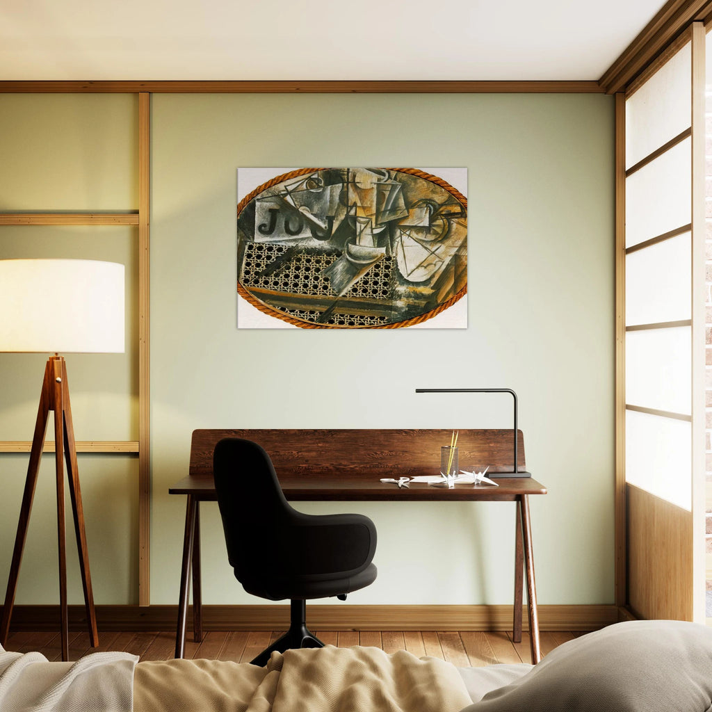 Still Life with Caned Chair Canvas | Pablo Picasso Canvas | Pablo Picasso Shop