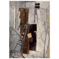 Clarinet and Violin - 1913 Poster | Pablo Picasso Poster | Pablo Picasso Shop