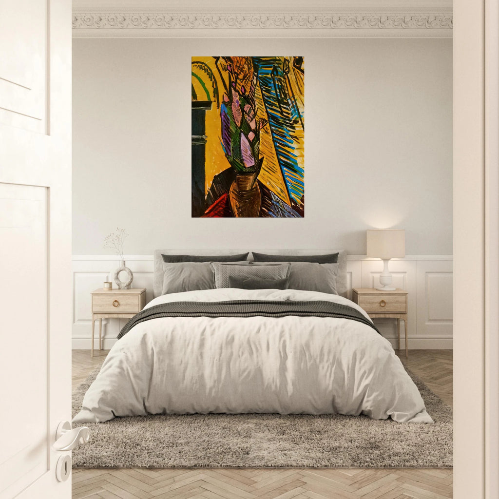 Flowers on the table Canvas | Pablo Picasso Canvas | Pablo Picasso Shop