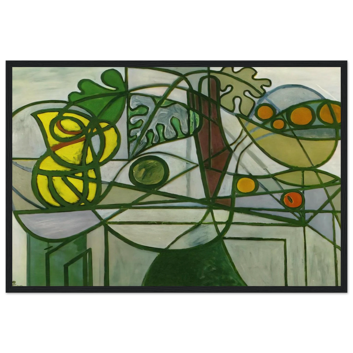 Still life Framed Poster | Pablo Picasso Framed Prints Wall Art | Pablo Picasso Shop