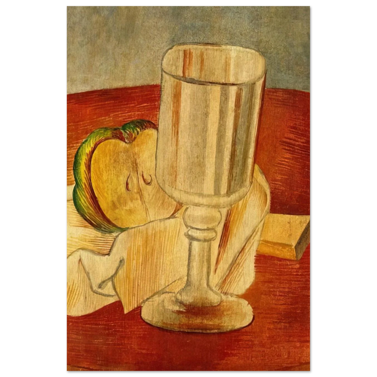 Still life with Gobleet - 1914 Poster | Pablo Picasso Poster | Pablo Picasso Shop