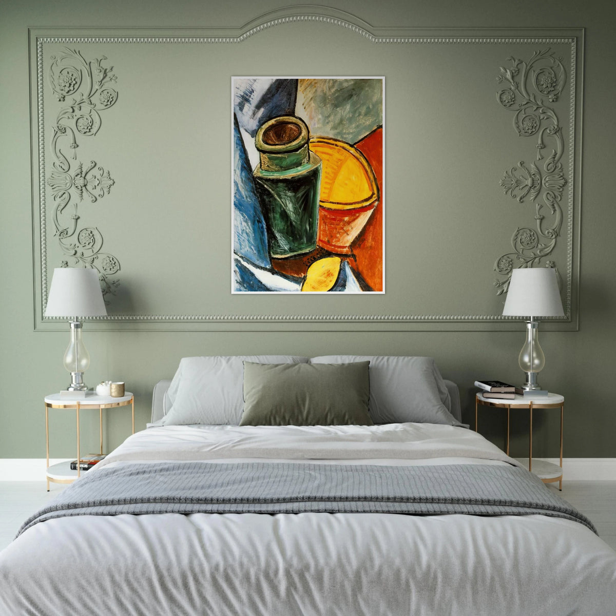Still life with lemons Framed Poster | Pablo Picasso Framed Prints Wall Art | Pablo Picasso Shop