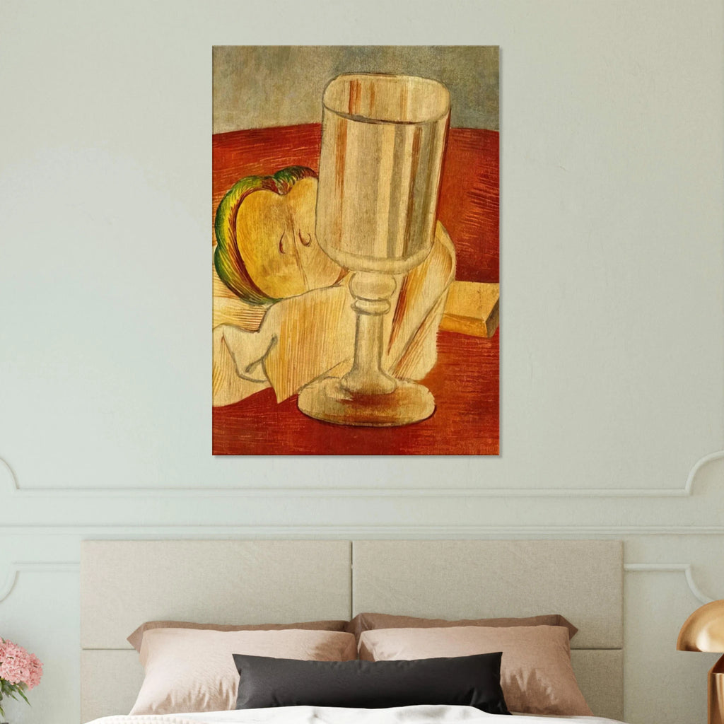 Still life with Gobleet - 1914 Canvas | Pablo Picasso Canvas | Pablo Picasso Shop