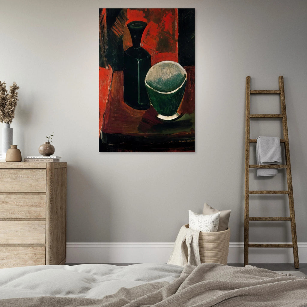 Green Pan and Black Bottle - 1908 Poster | Pablo Picasso Poster | Pablo Picasso Shop