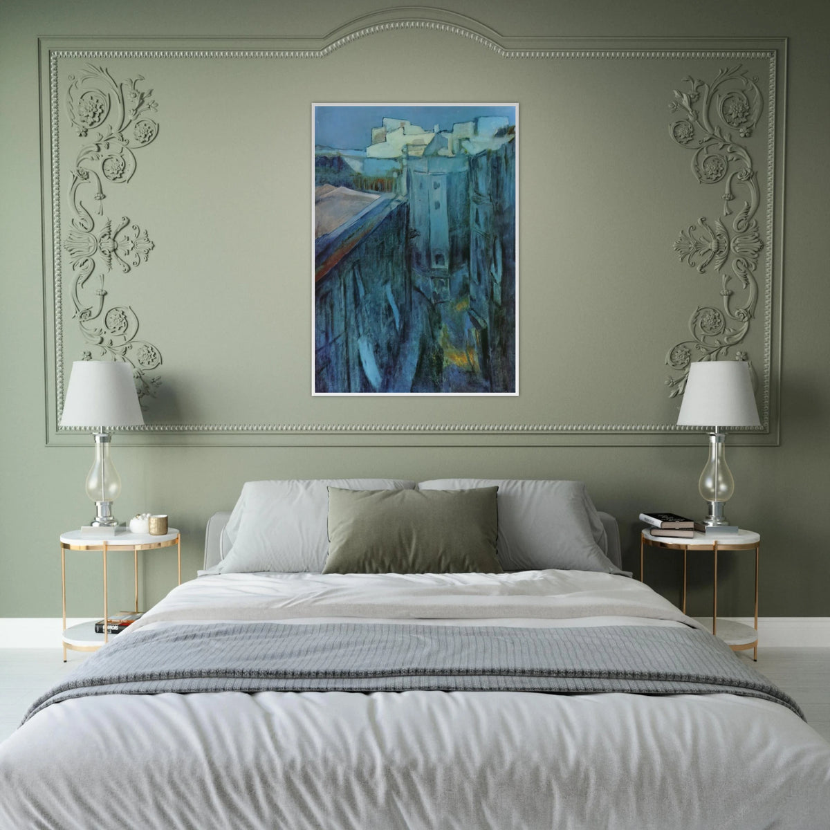 Dawn at Riera de Sant Joan Framed Poster | Pablo Picasso Framed Prints Wall Art | Pablo Picasso Shop