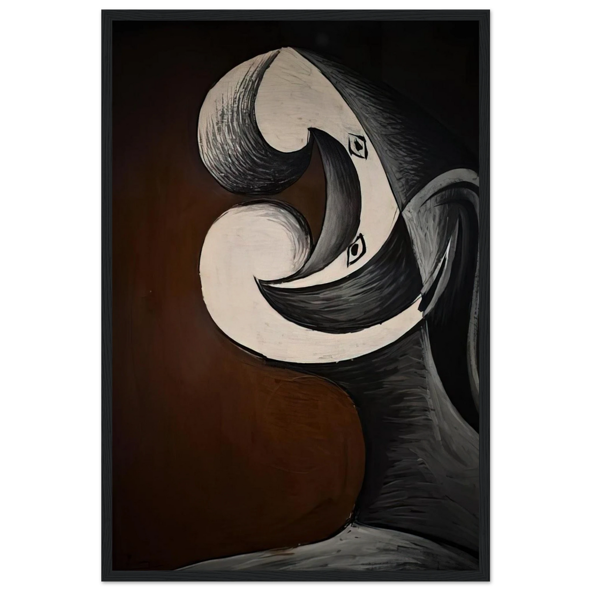 Abstraction Head - 1930 Framed Poster | Pablo Picasso Framed Prints Wall Art | Pablo Picasso Shop
