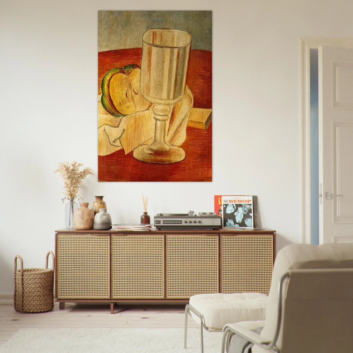 Still life with Gobleet - 1914 Poster | Pablo Picasso Poster | Pablo Picasso Shop