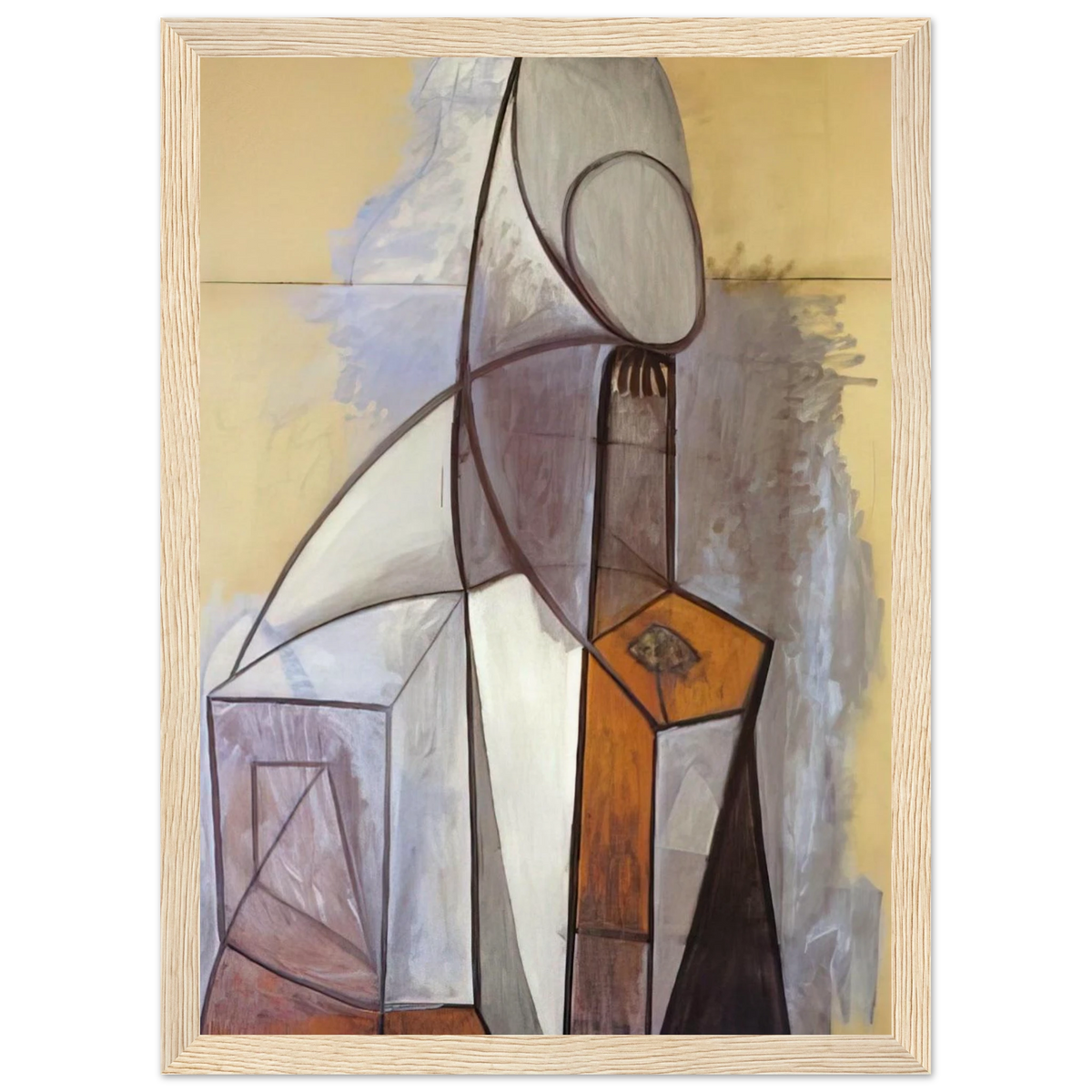 Composition - 1946 Framed Poster | Pablo Picasso Framed Prints Wall Art | Pablo Picasso Shop
