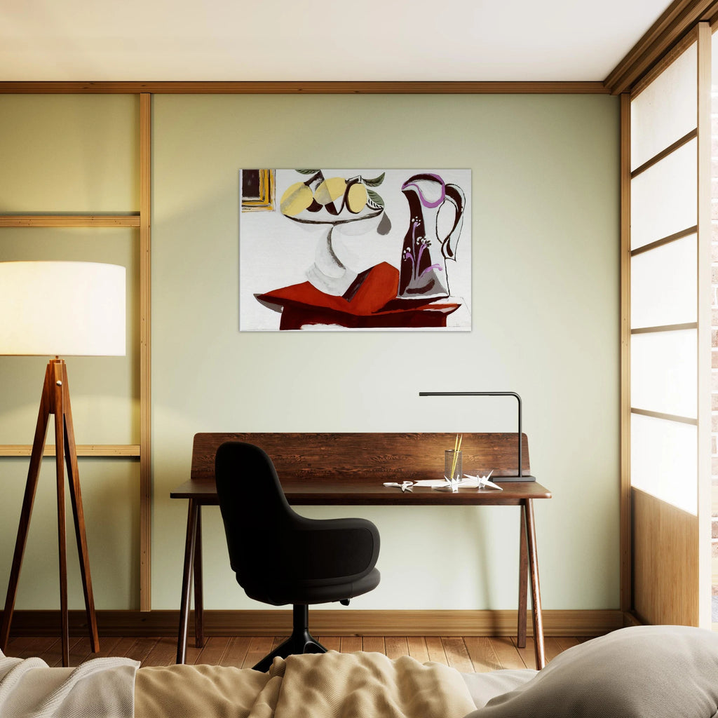 Still life with lemon and jug Canvas | Pablo Picasso Canvas | Pablo Picasso Shop