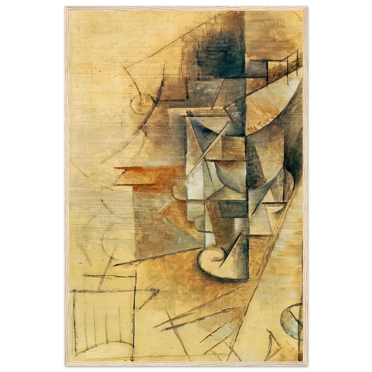 A glass Framed Poster | Pablo Picasso Framed Prints Wall Art | Pablo Picasso Shop