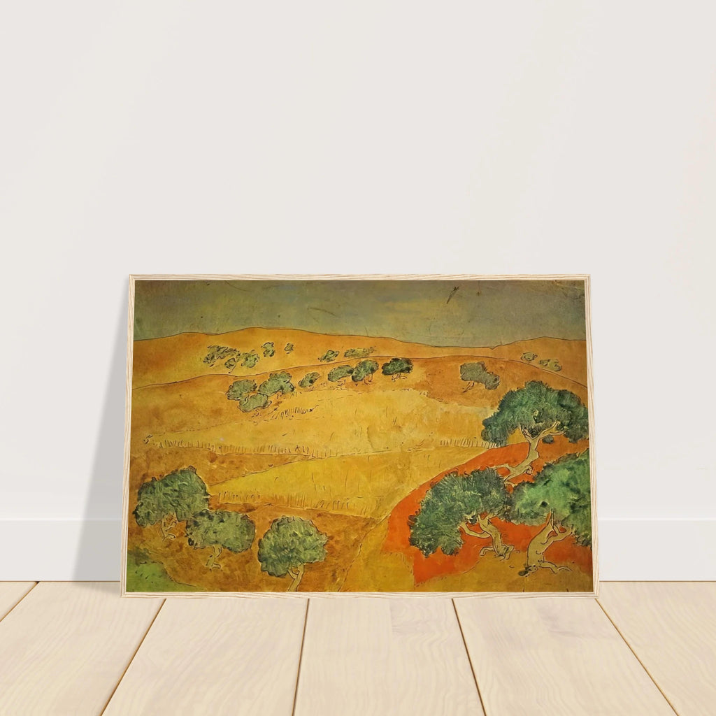 Summer landscape Framed Poster | Pablo Picasso Framed Prints Wall Art | Pablo Picasso Shop