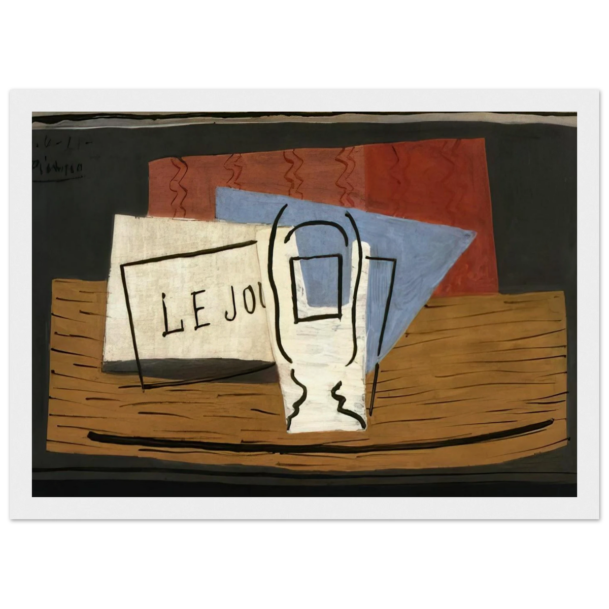 Still life - 1921 Framed Poster | Pablo Picasso Framed Prints Wall Art | Pablo Picasso Shop