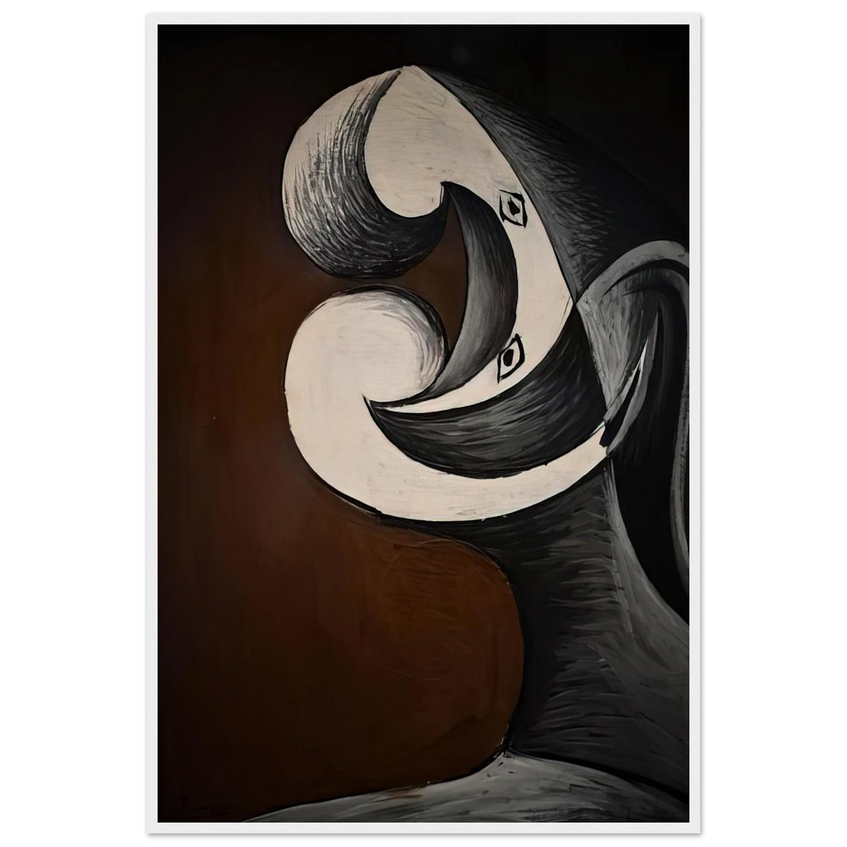 Abstraction Head - 1930 Framed Poster | Pablo Picasso Framed Prints Wall Art | Pablo Picasso Shop