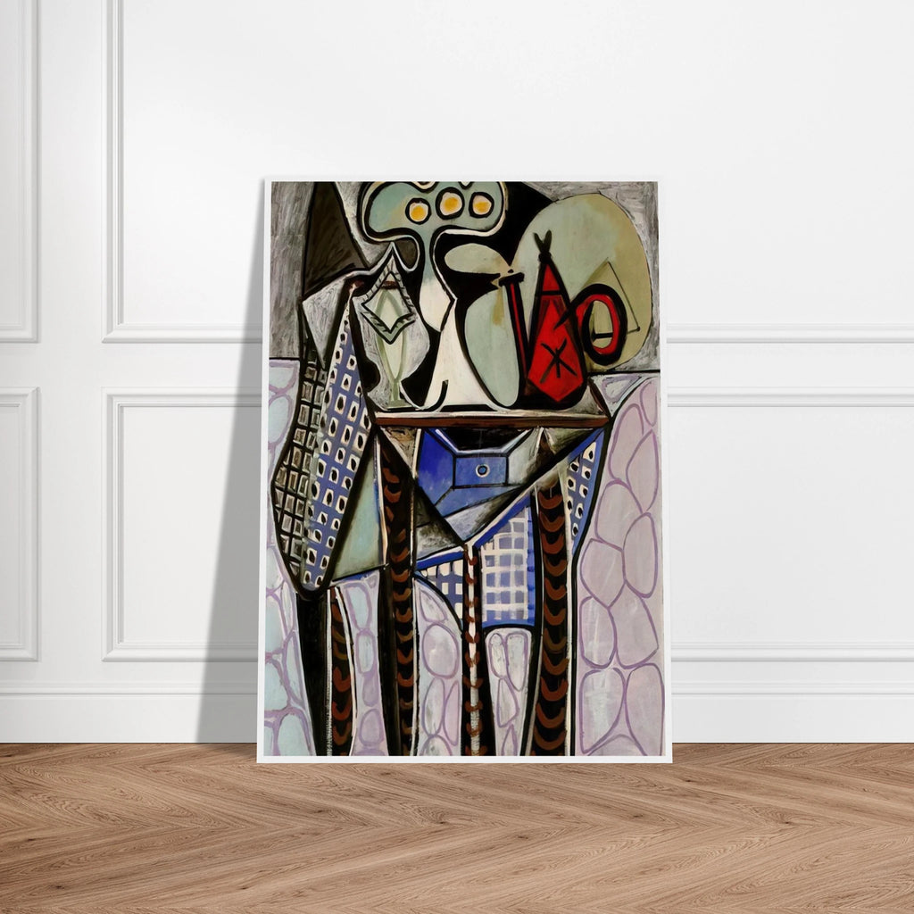 Still life on a table - 1947 Framed Poster | Pablo Picasso Framed Prints Wall Art | Pablo Picasso Shop