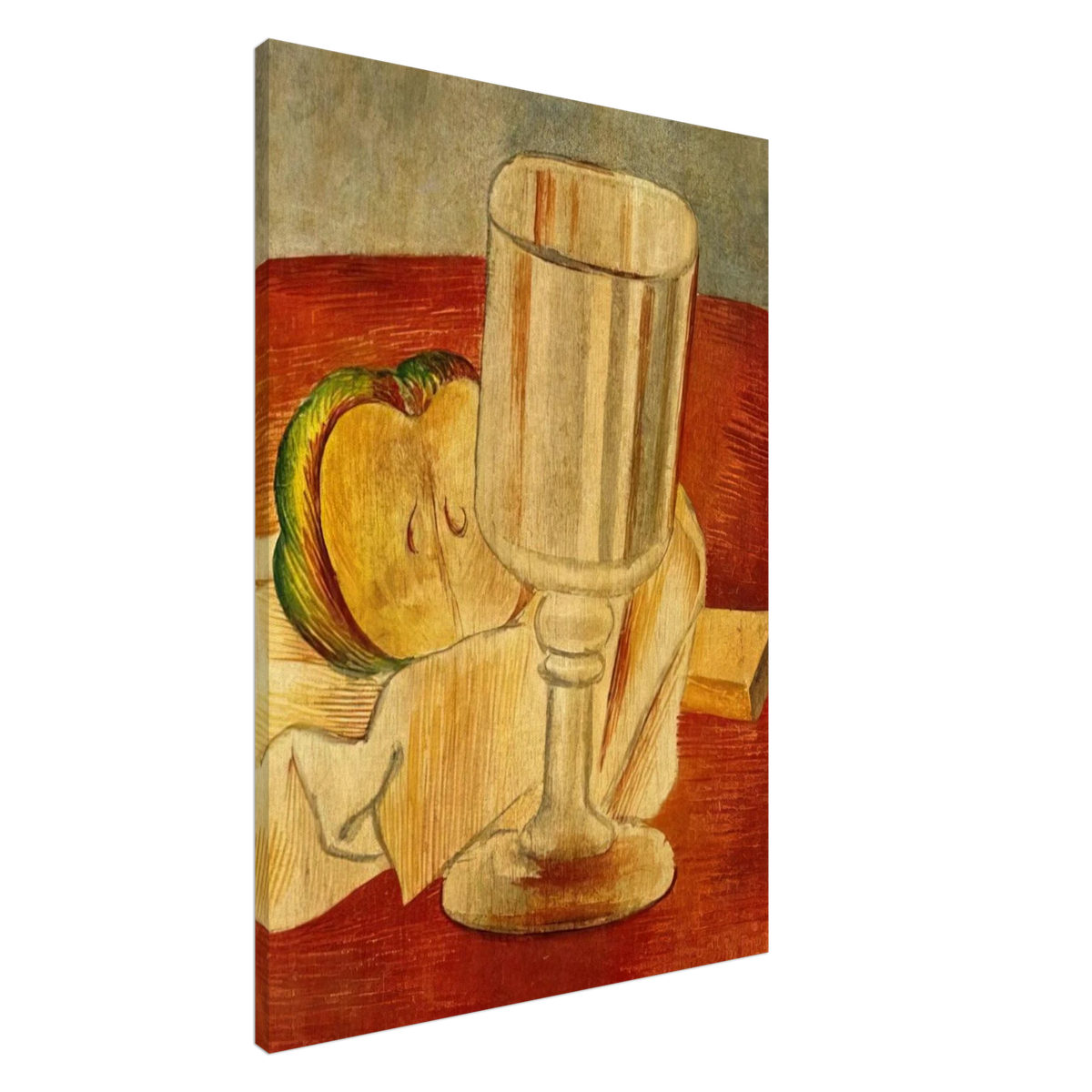 Still life with Gobleet - 1914 Canvas | Pablo Picasso Canvas | Pablo Picasso Shop