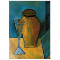 Pot, Glass and Book - 1908 Poster | Pablo Picasso Poster | Pablo Picasso Shop