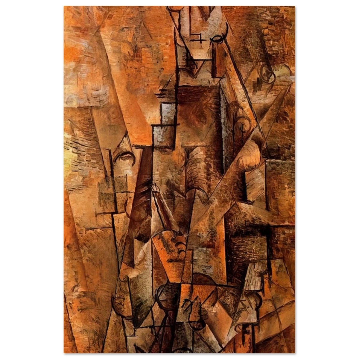 Clarinetist - 1911 Poster | Pablo Picasso Poster | Pablo Picasso Shop