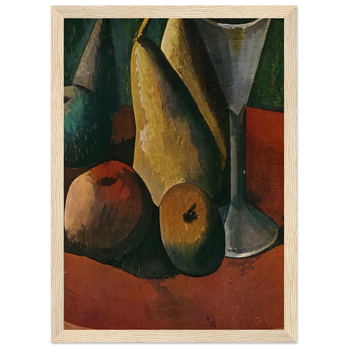 Glass and fruits Framed Poster | Pablo Picasso Framed Prints Wall Art | Pablo Picasso Shop