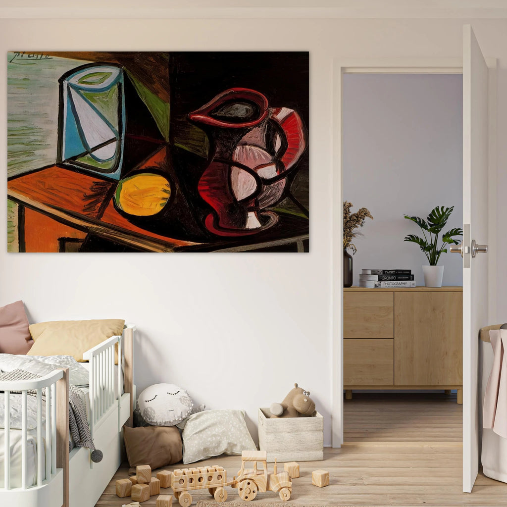 Glass and pitcher Poster | Pablo Picasso Poster | Pablo Picasso Shop