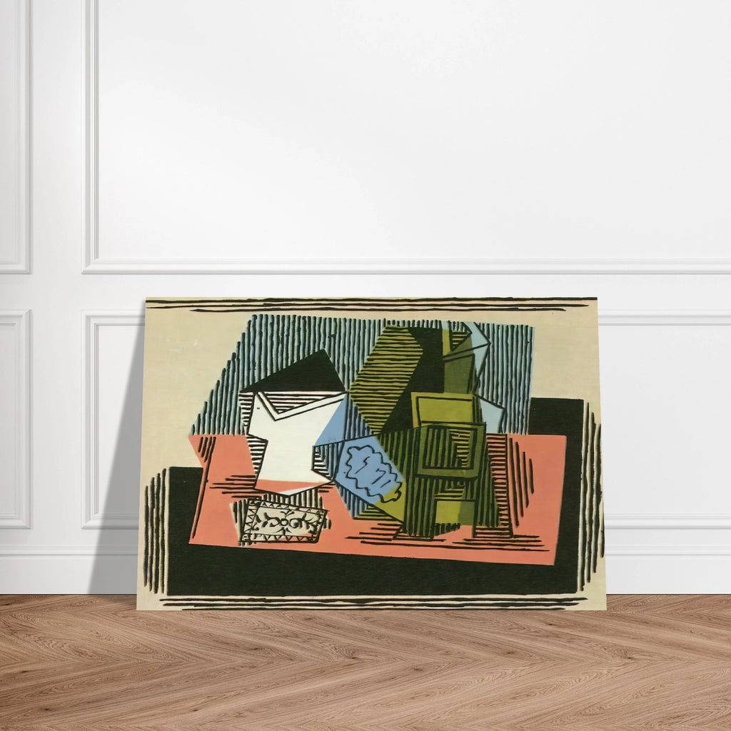 Glass, bottle, packet of tobacco Poster | Pablo Picasso Poster | Pablo Picasso Shop