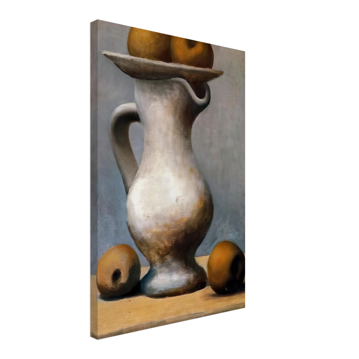 Still life with pitcher and apples Canvas | Pablo Picasso Canvas | Pablo Picasso Shop