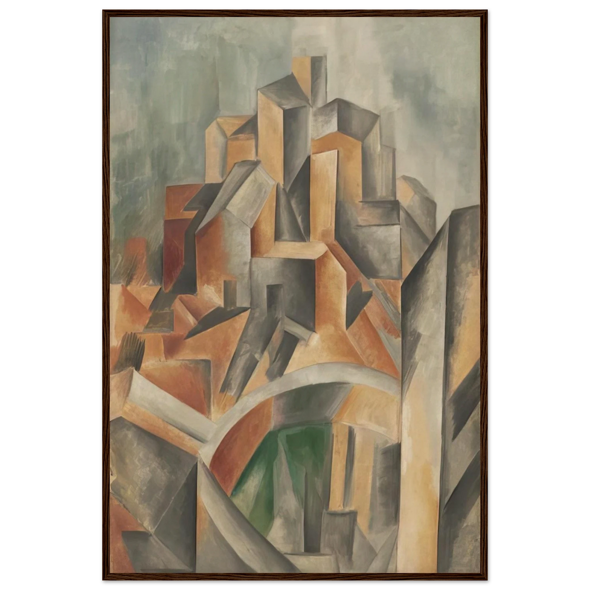 The Reservoir, Horta de Ebro Framed Poster | Pablo Picasso Framed Prints Wall Art | Pablo Picasso Shop