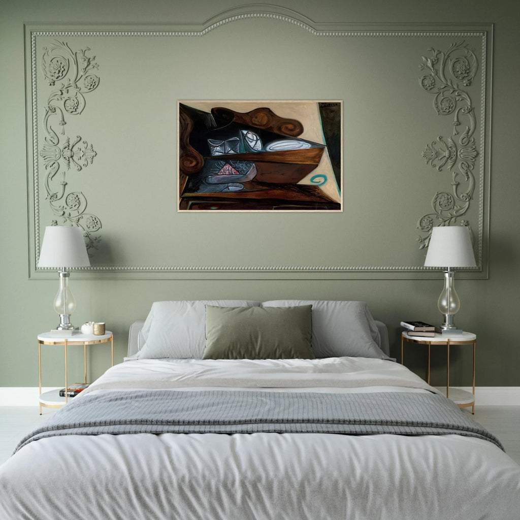 The buffet of  Catalan  Framed Poster | Pablo Picasso Framed Prints Wall Art | Pablo Picasso Shop