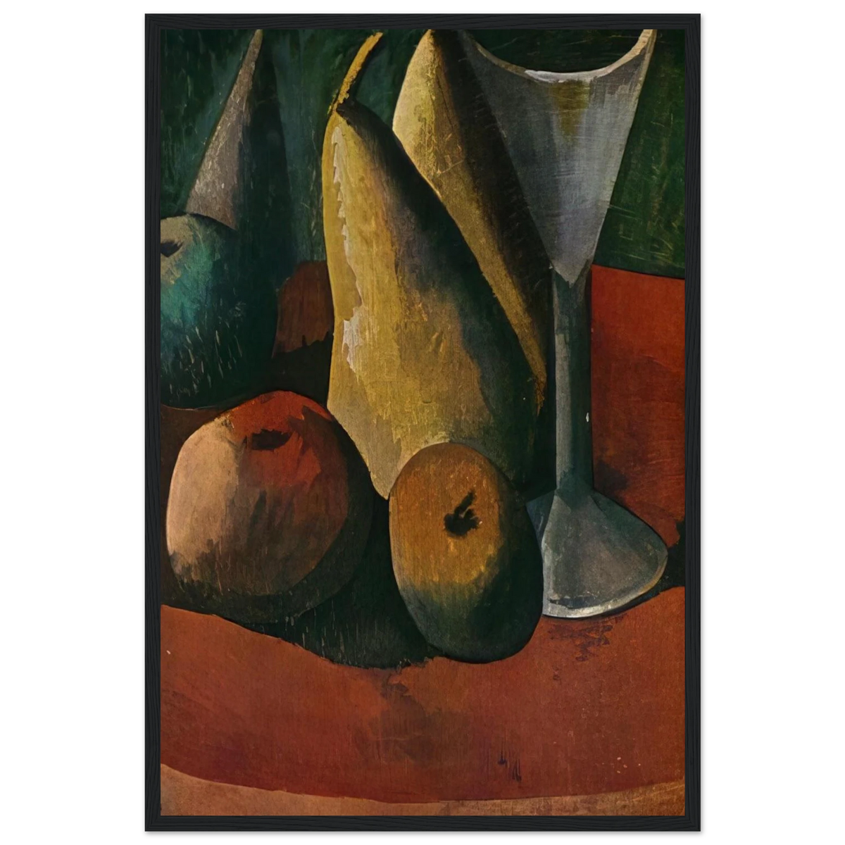 Glass and fruits Framed Poster | Pablo Picasso Framed Prints Wall Art | Pablo Picasso Shop