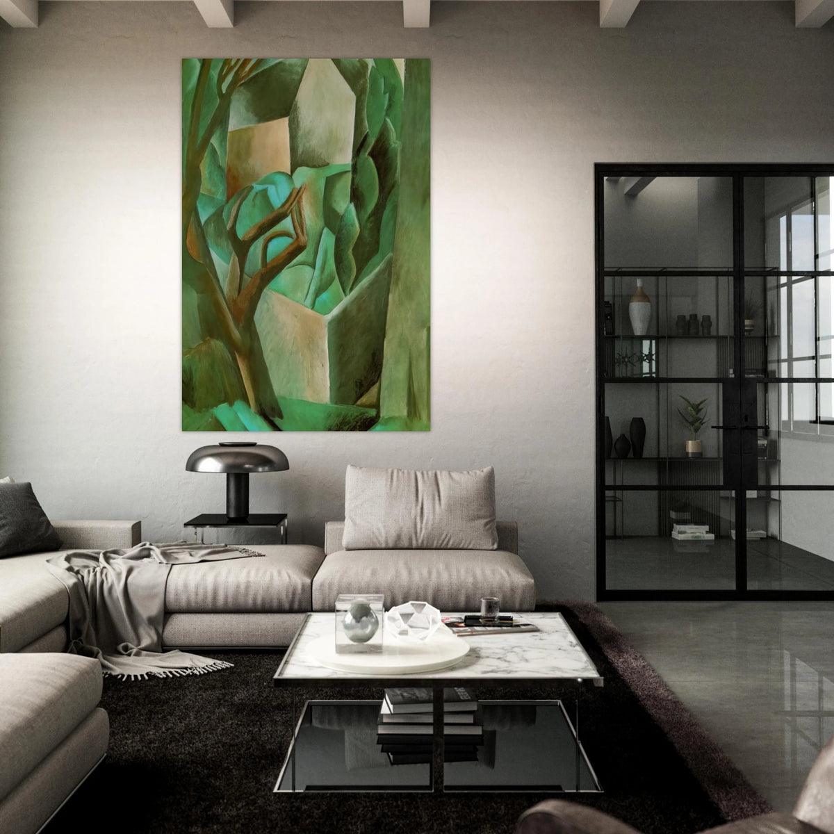 House in the garden Poster | Pablo Picasso Poster | Pablo Picasso Shop