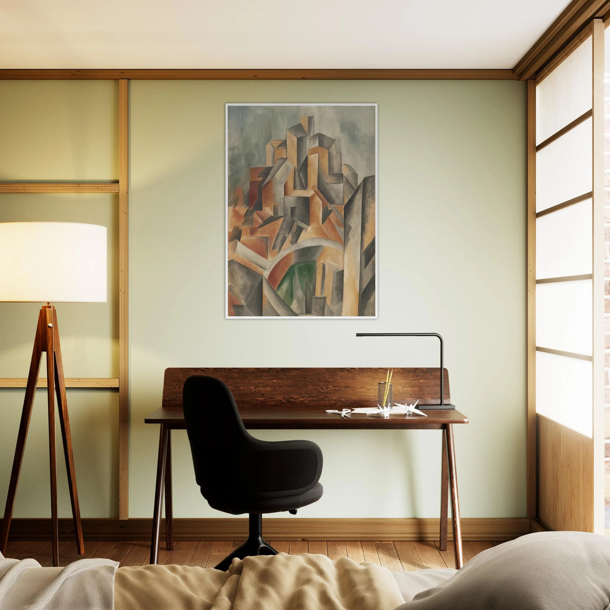 The Reservoir, Horta de Ebro Framed Poster | Pablo Picasso Framed Prints Wall Art | Pablo Picasso Shop