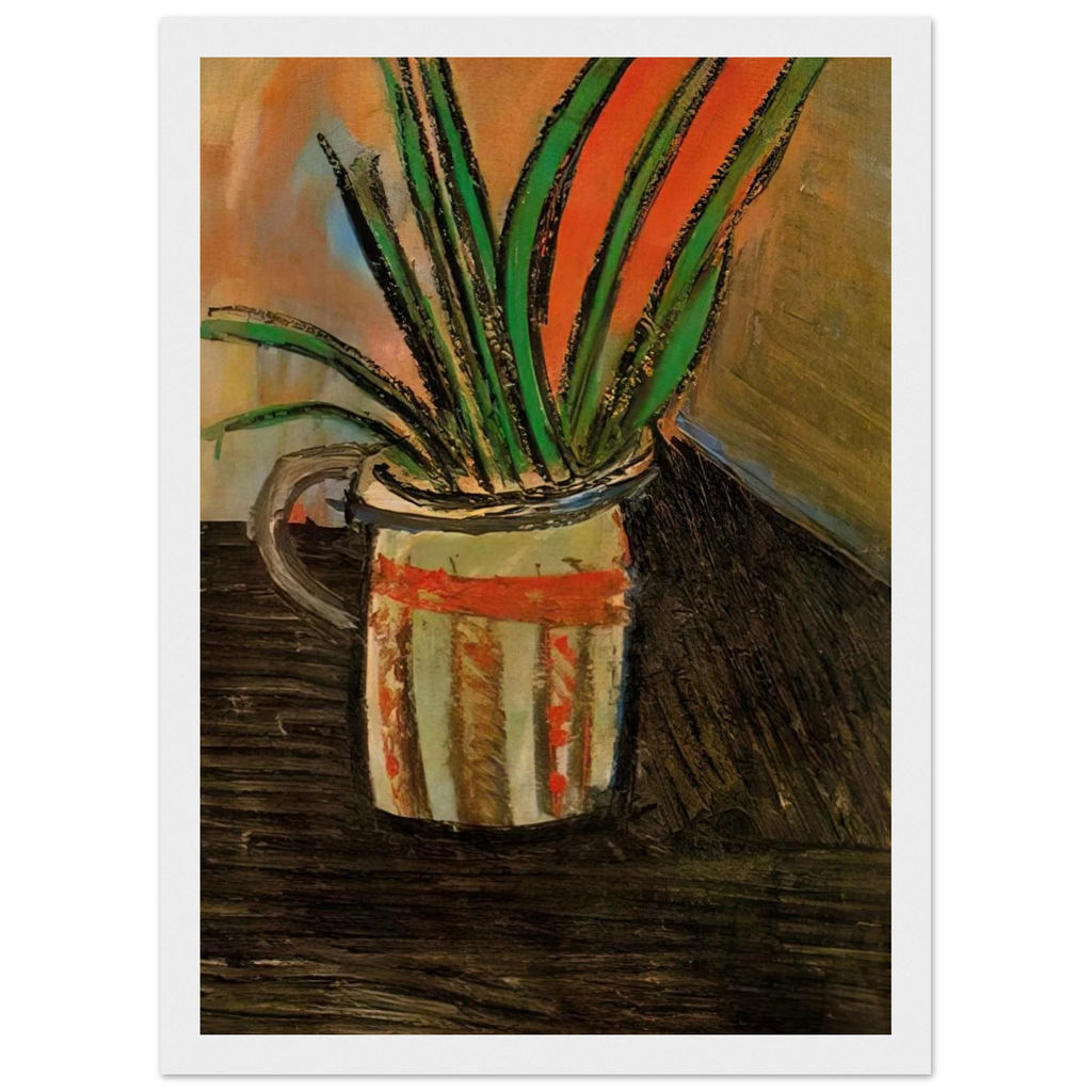 Exotic Flowers - 1907 Framed Poster | Pablo Picasso Framed Prints Wall Art | Pablo Picasso Shop