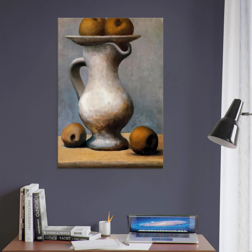 Still life with pitcher and apples Canvas | Pablo Picasso Canvas | Pablo Picasso Shop