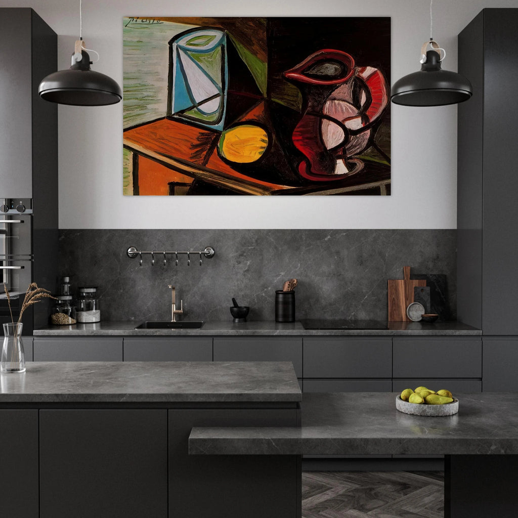 Glass and pitcher Poster | Pablo Picasso Poster | Pablo Picasso Shop