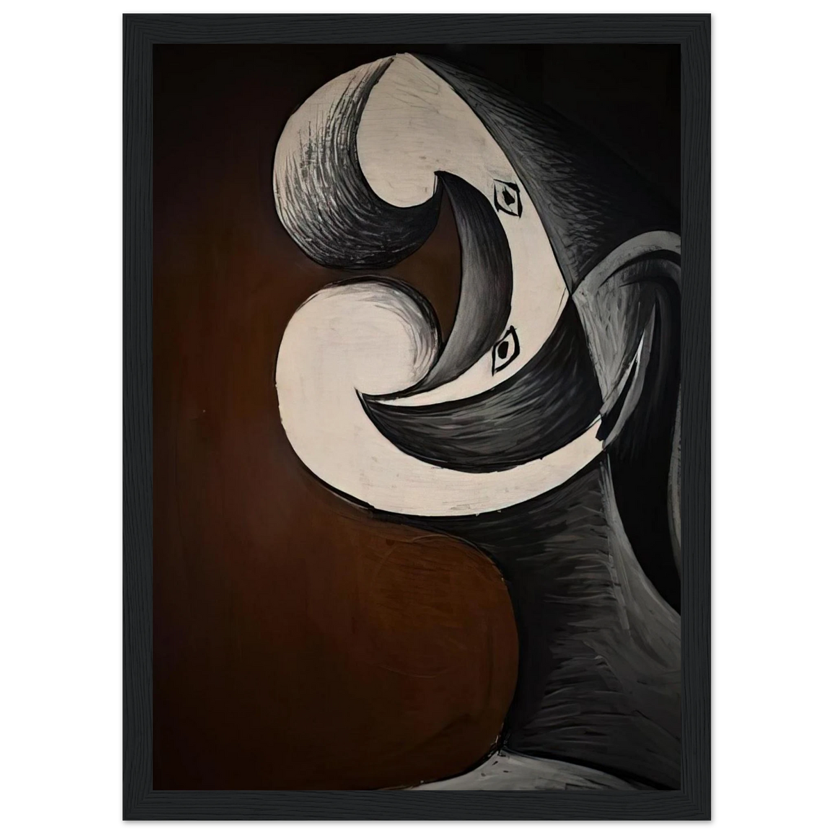 Abstraction Head - 1930 Framed Poster | Pablo Picasso Framed Prints Wall Art | Pablo Picasso Shop