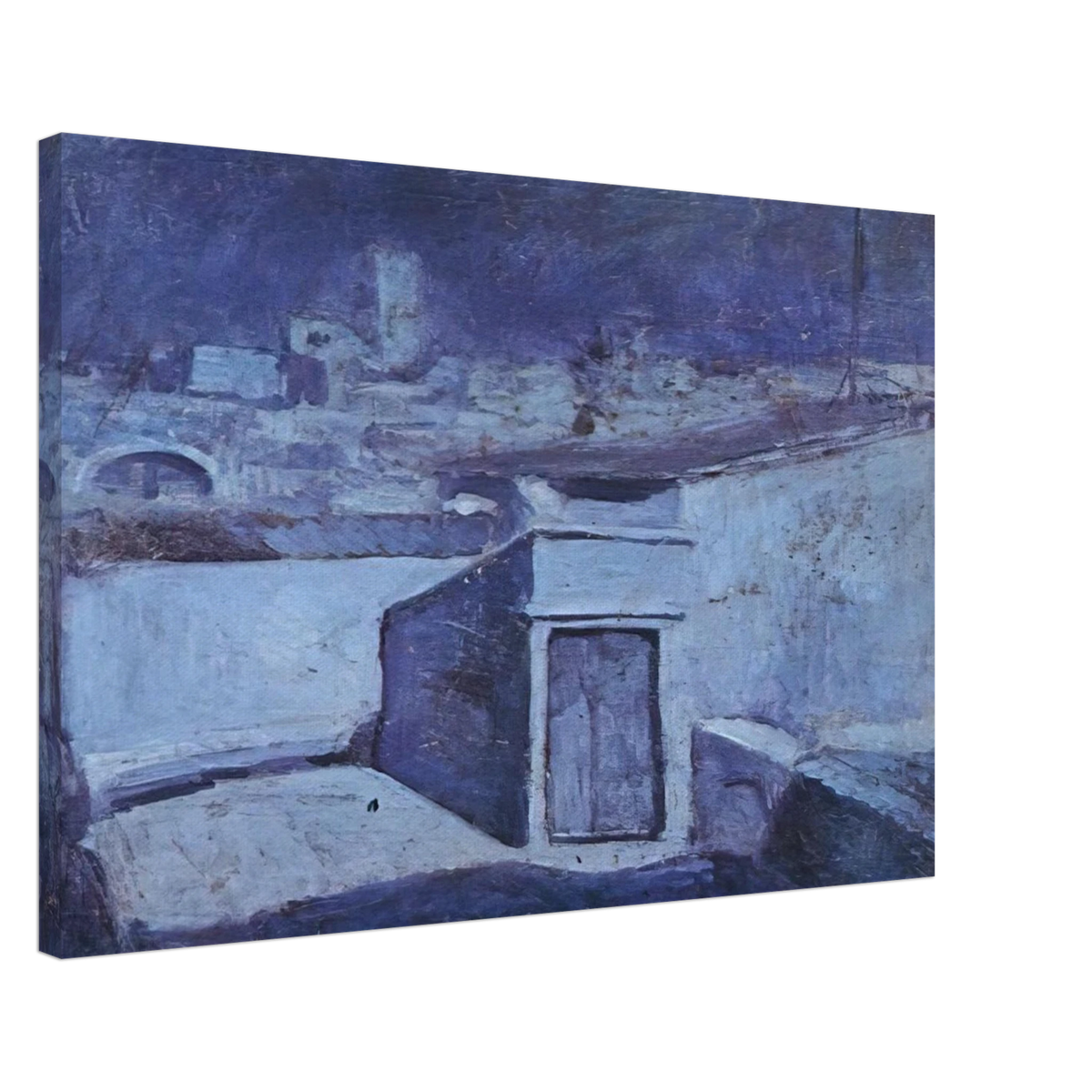 The roofs of Barcelona in the moonlight Canvas | Pablo Picasso Canvas | Pablo Picasso Shop